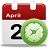 calendar graphic illustrating equipment scheduling capabilities